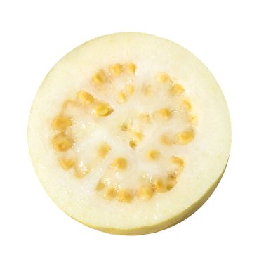 Guava beyaz üzerine izole 