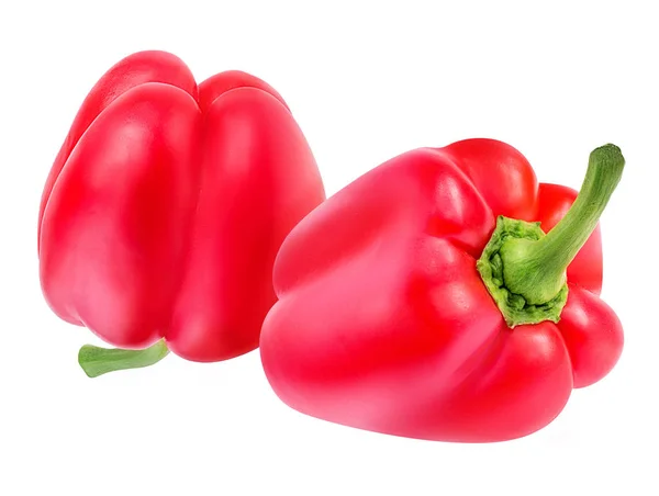 Red pepper isolated on a white — Stock Photo, Image