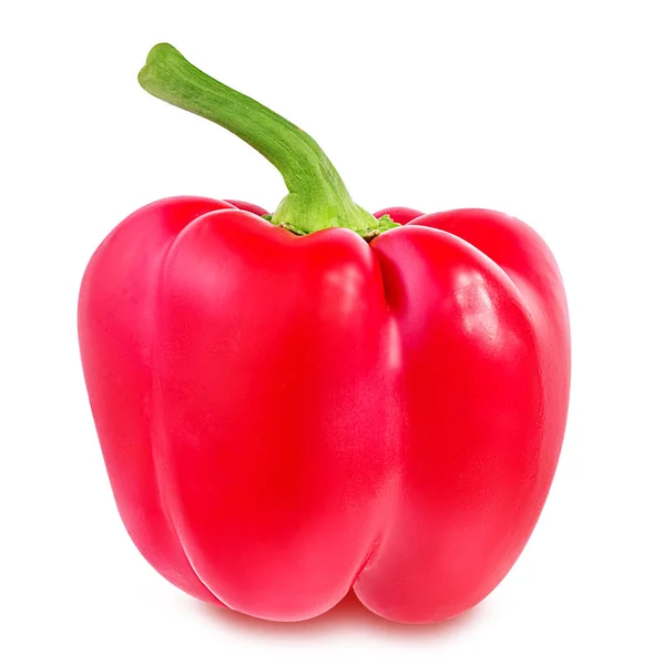 Red pepper isolated on a white — Stock Photo, Image