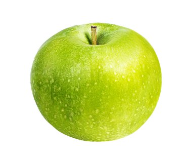 Elma beyaz üzerine izole 