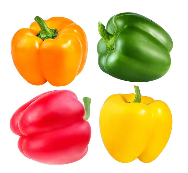 Pepper isolated on a white — Stock Photo, Image