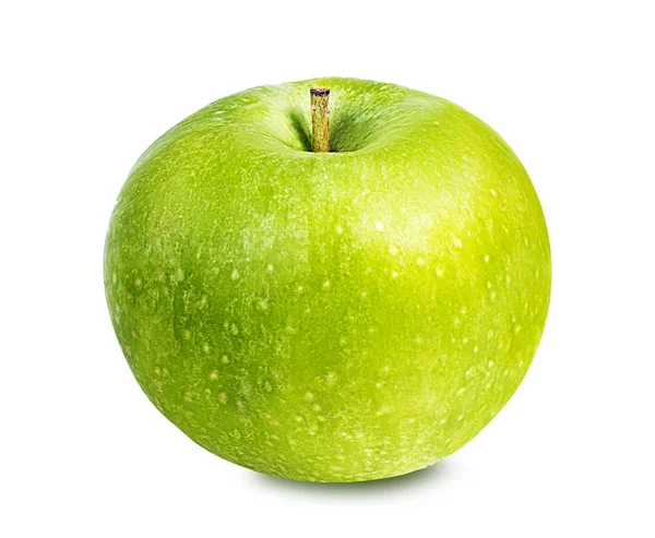Elma beyaz üzerine izole 