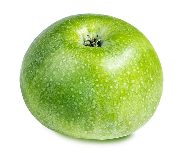 Elma beyaz üzerine izole 