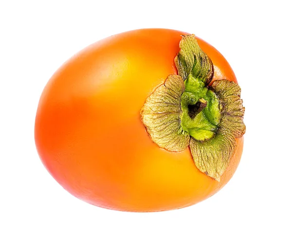 Persimmon fruits isolés sur blanc — Photo