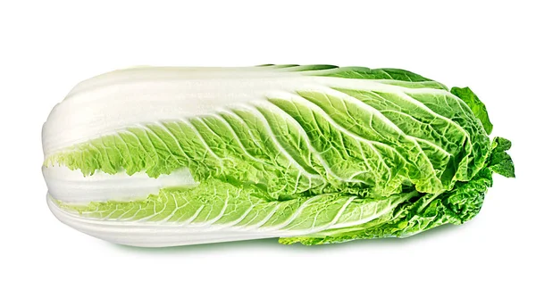 Chinese cabbage on white — Stock Photo, Image