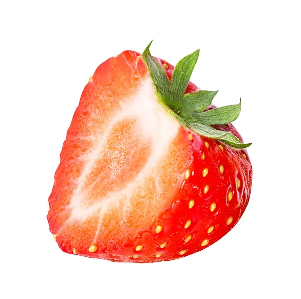 Fraise sur blanc — Photo