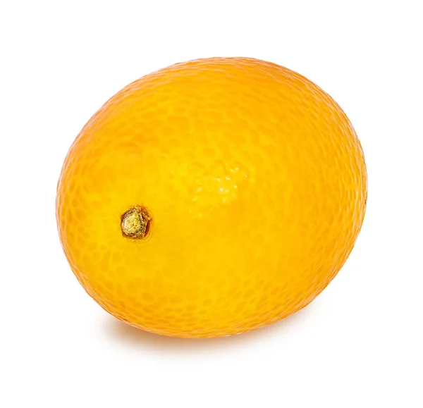 Kumquat izolovaných na bílém — Stock fotografie