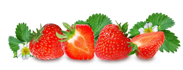 Strawberry on white — Stock Photo, Image