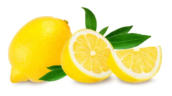 Lemon isolated on white — Stock Photo, Image