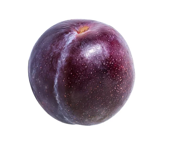 Plum on a white — Stok fotoğraf