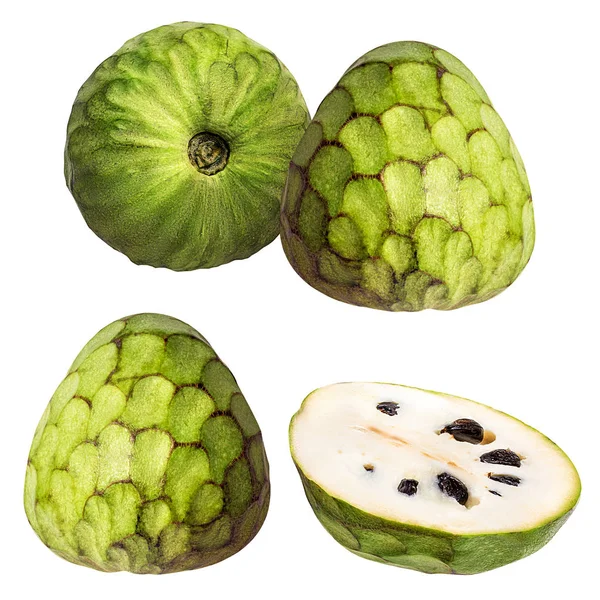 Beyaz cherimoya meyve 