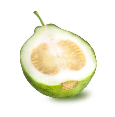 Guava beyaz üzerine izole 