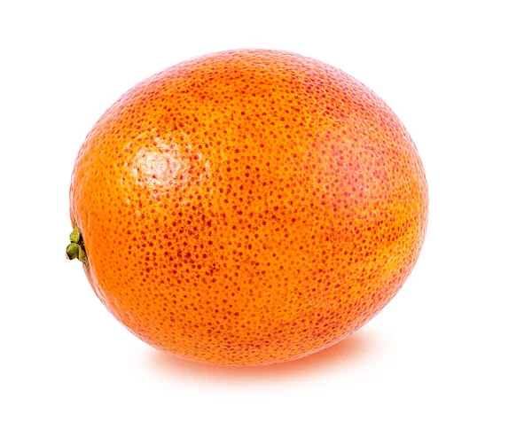 Red orange fruit isolated on white — Stock Photo, Image