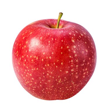 Elma beyaz üzerine izole 