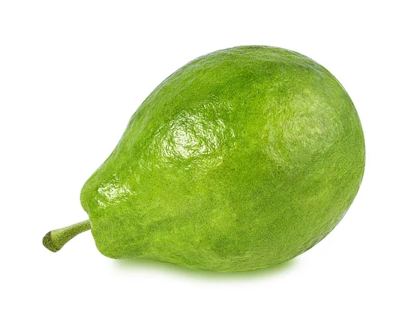 Guava isolerad på vitt — Stockfoto