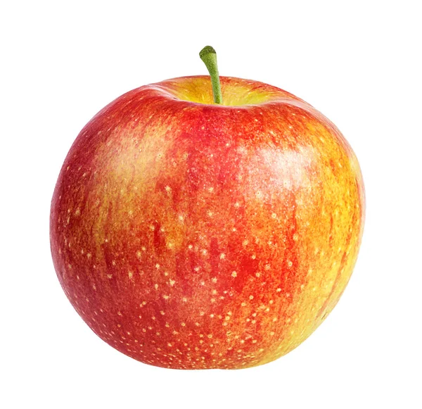 Elma beyaz üzerine izole 