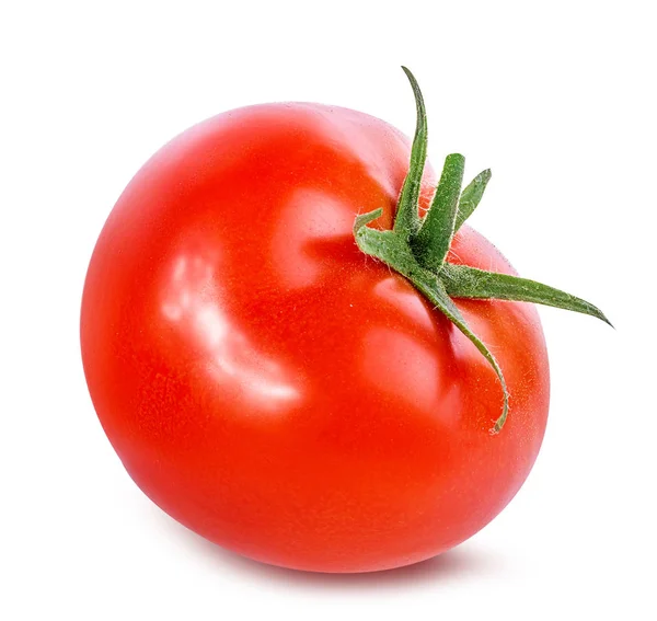 Tomate isolado em branco — Fotografia de Stock