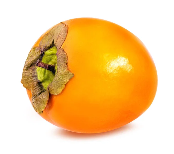 Persimmon owoc na białym tle — Zdjęcie stockowe