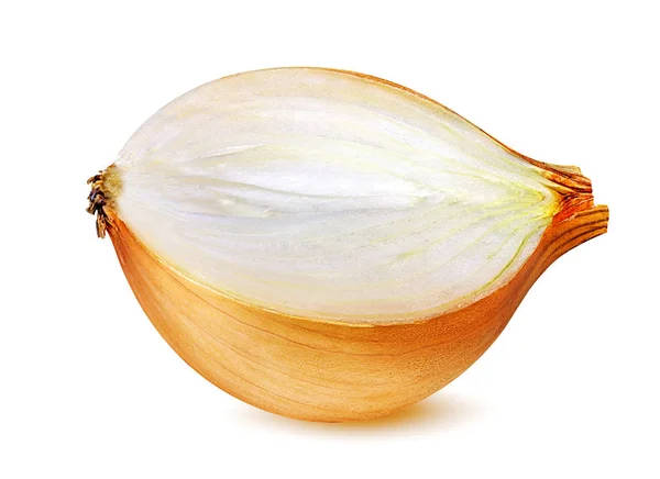Cibule, izolované na bílém — Stock fotografie