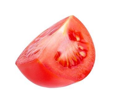  Domates beyazda izole. 