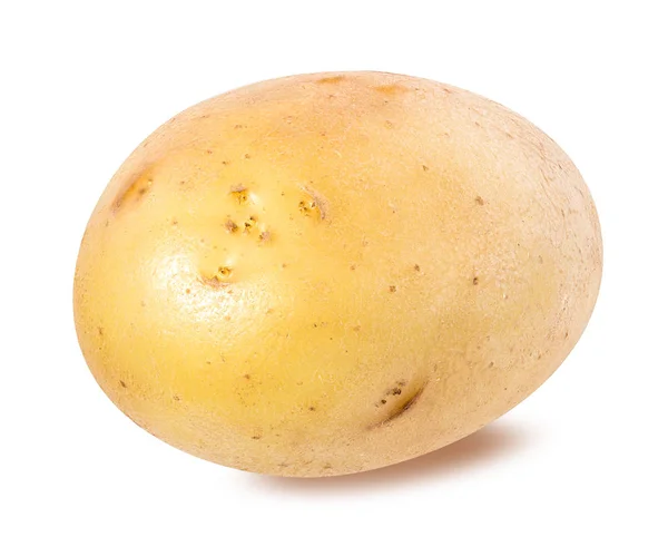 在白色上分离的土豆 — 图库照片