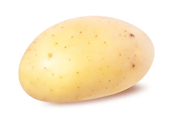 Potatis isolerad på vitt — Stockfoto