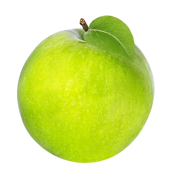 흰색으로 분리 된 애플 — 스톡 사진