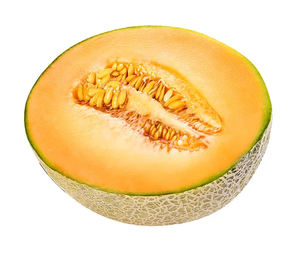 Melon isolerad på vitt — Stockfoto