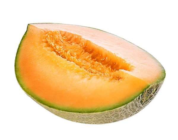 Meloun izolovaný na bílém — Stock fotografie