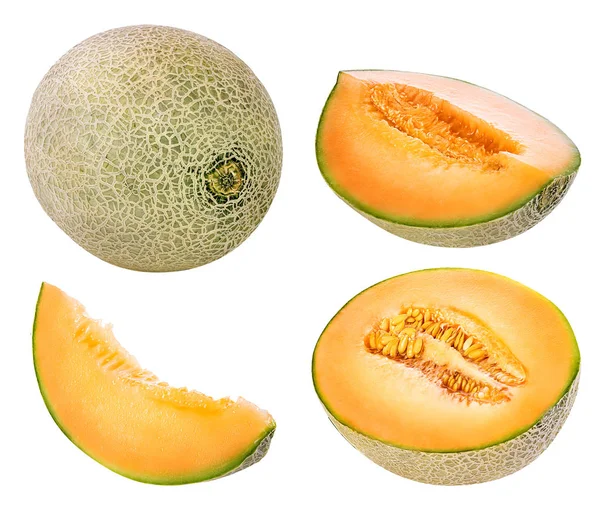 Melon isolé sur blanc — Photo