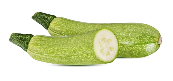 Moelle Légumes Frais Isolée Sur Fond Blanc — Photo