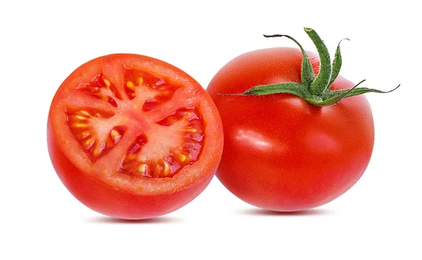 Tomate Aislado Sobre Fondo Blanco — Foto de Stock