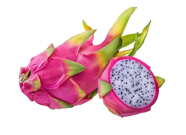 Dragon Fruit Белом Фоне — стоковое фото