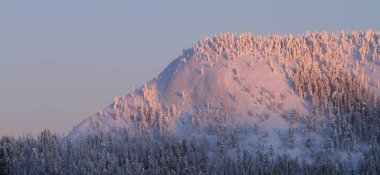 Kuusamo, Finlandiya, Konttainen düştü.
