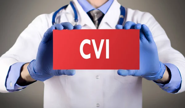 Cvi (chronische venöse Insuffizienz)) — Stockfoto