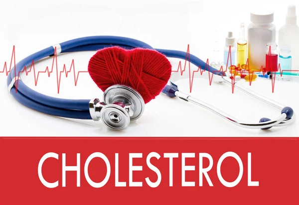 Health surveillance, cholesterol Stock Image