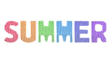 Yaz. Renk gökkuşağı