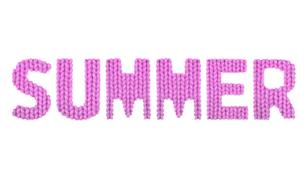 夏。色ピンク — ストック写真