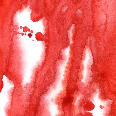 soyut sıçramak kırmızı renk arka plan. Kanlı suluboya resim