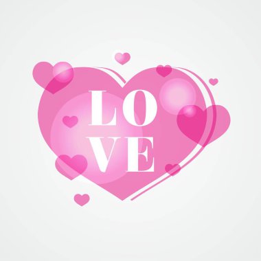 güzel çiçekler kompozisyon kartı aşk Sevgililer günü arka plan 