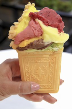 Geleneksel Lübnan dondurma