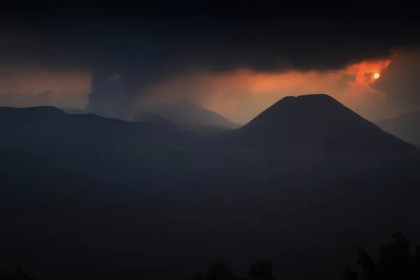 インドネシアの火山活動 — ストック写真