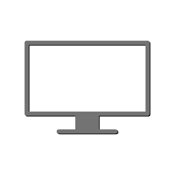 Ikona ekranu monitora — Wektor stockowy