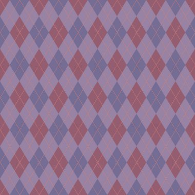 Dikişsiz ekose desenli. elmas şekiller arka plan. vektör çizim