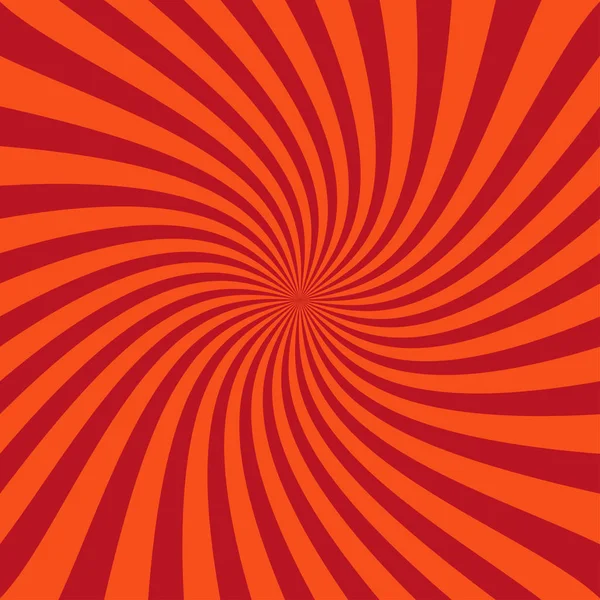 Sun rays vector. Red color burst background