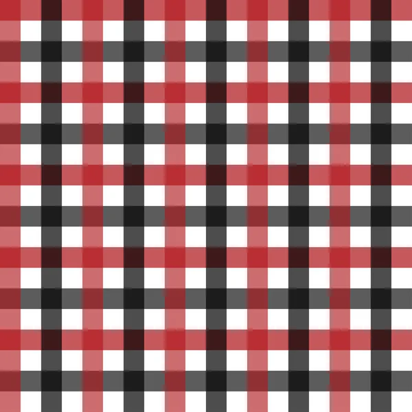 Modello di tovaglia tradizionale senza cuciture. scacchi gingham plaid tessuto senza cuciture modello — Vettoriale Stock