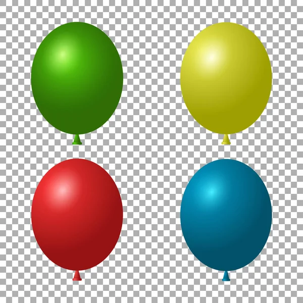 Samling av färgglada vector ballonger — Stock vektor