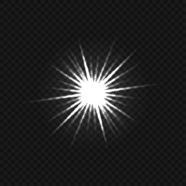 Beyaz parlak ışık patlaması