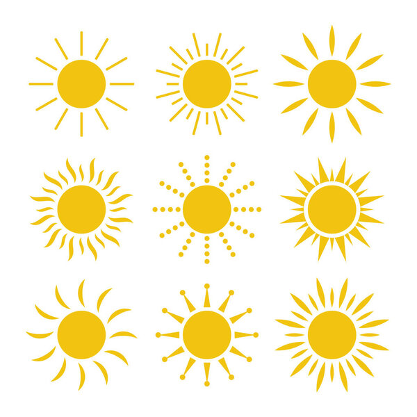 Иконка солнца