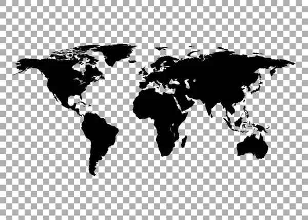 World map vector illustration — Stock Vector